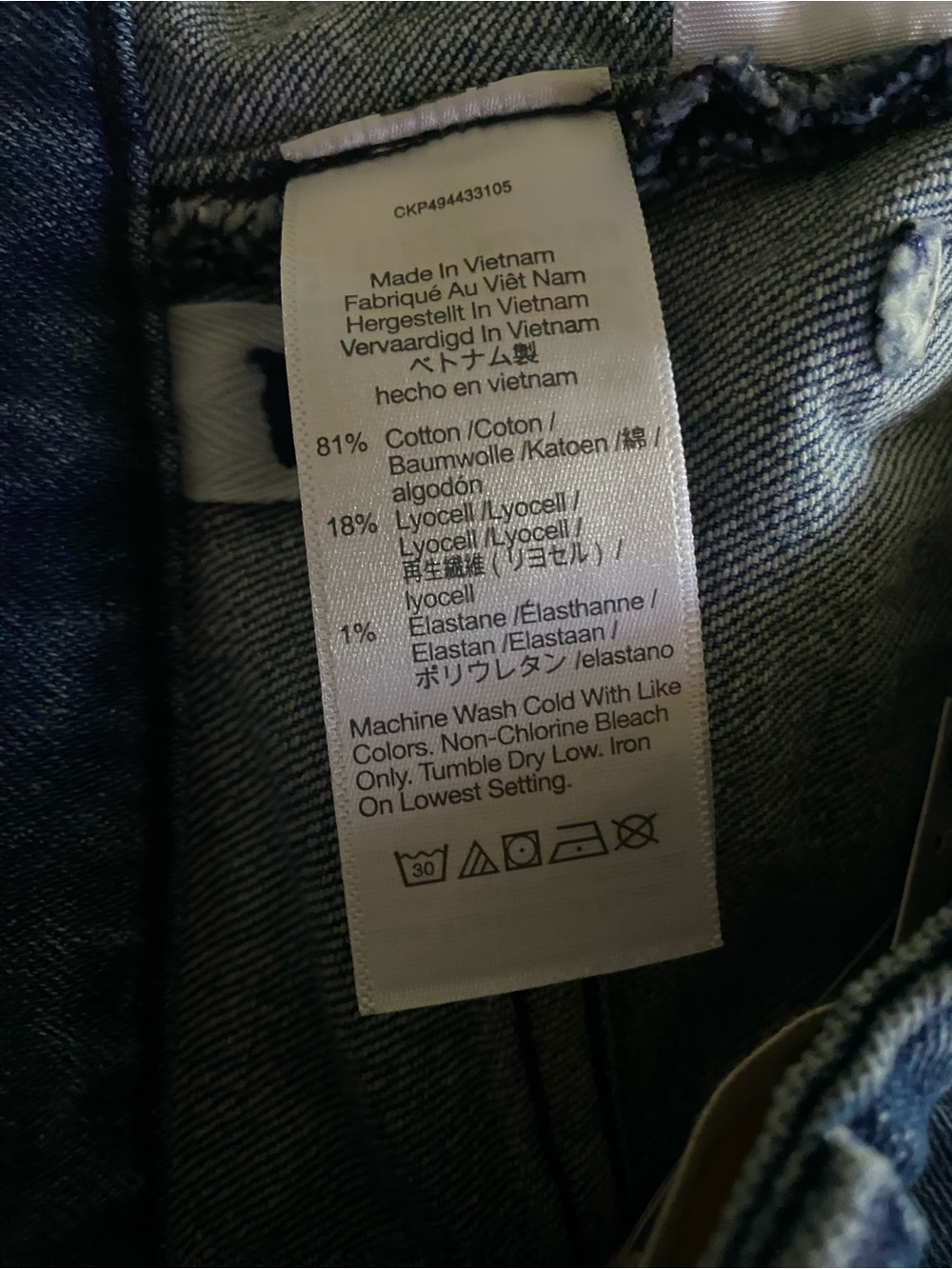 New Madewell Emmett Patch Pocket Marine Sailor Denim Jean Shorts Size 26 - Picture 9 of 12